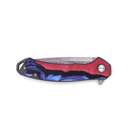 EDC Wood+Resin Pocket Knife - Emilio (Purple, 691801)