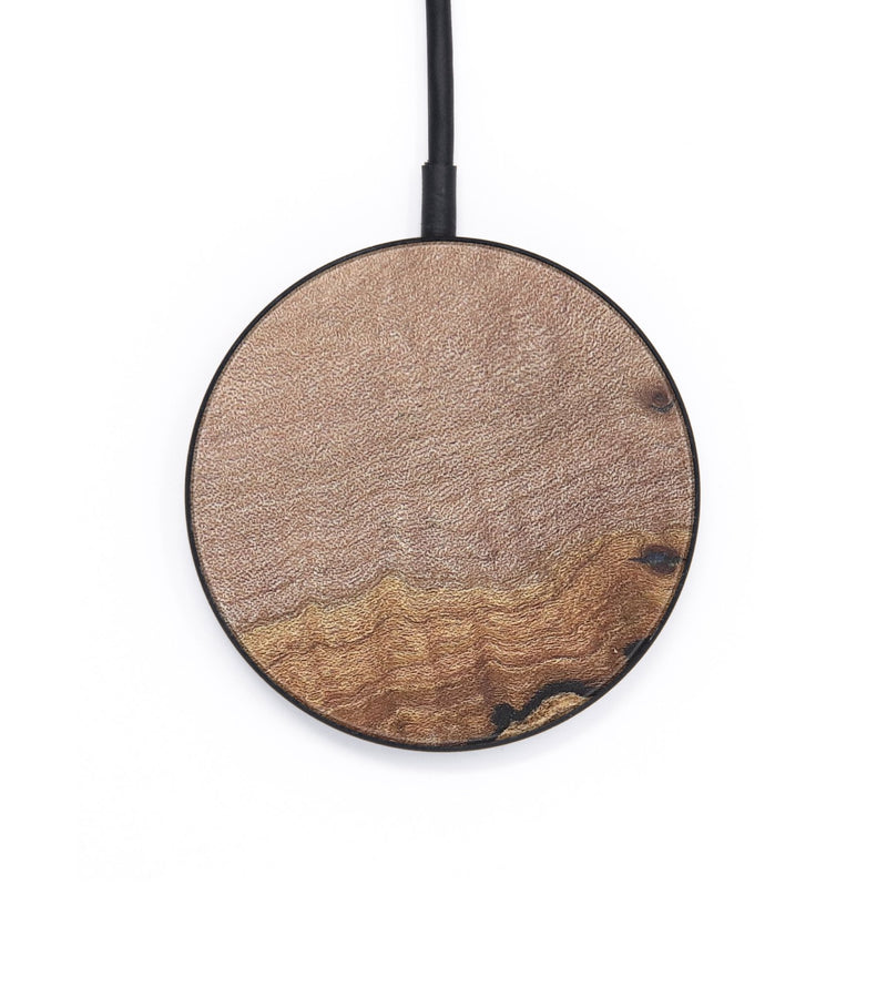 Circle Wood+Resin Wireless Charger - Willow (Wood Burl, 691811)