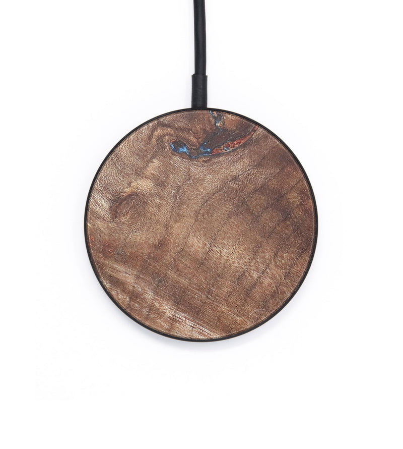 Circle Wood+Resin Wireless Charger - Iris (Wood Burl, 691814)
