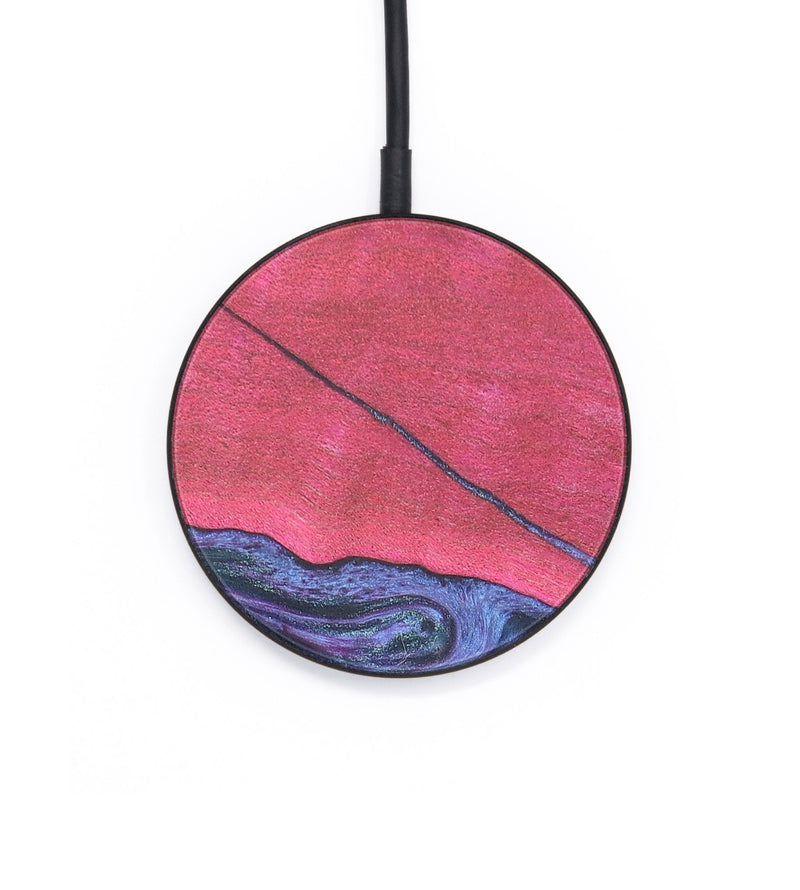 Circle Wood+Resin Wireless Charger - Parker (Wood Burl, 691815)