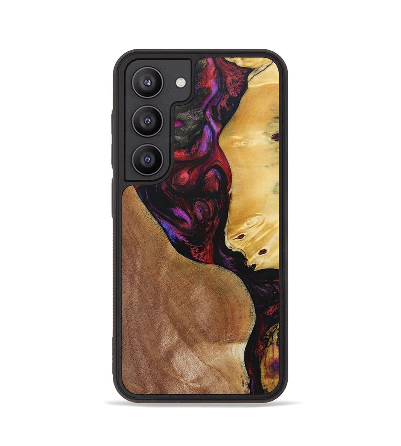 Galaxy S23 Wood+Resin Phone Case - Celeste (Mosaic, 692085)