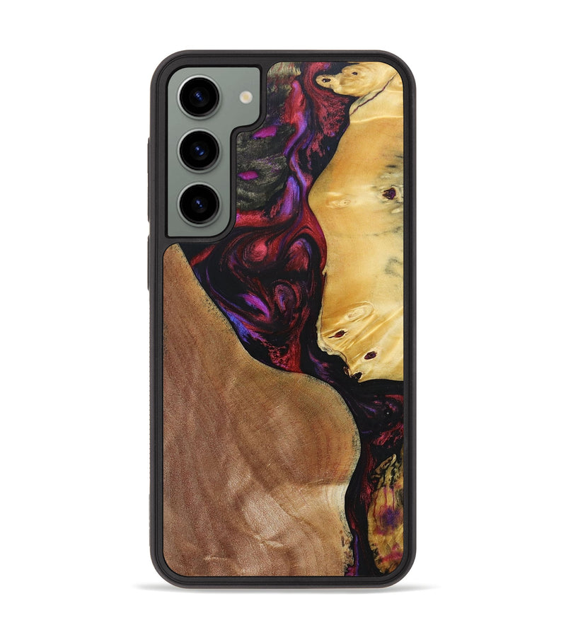 Galaxy S23 Plus Wood+Resin Phone Case - Celeste (Mosaic, 692085)