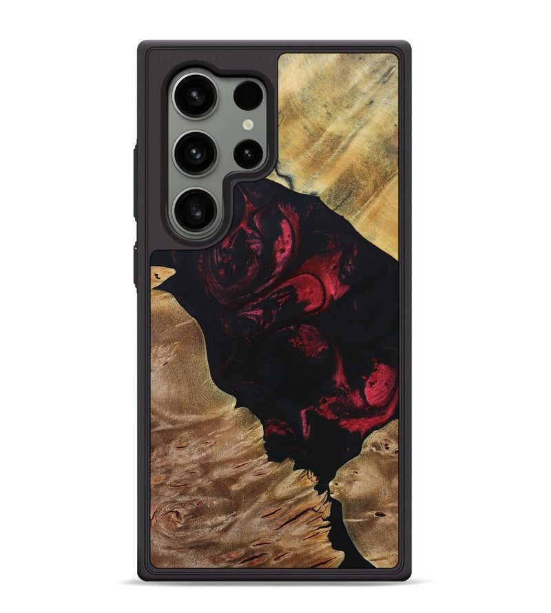 Galaxy S24 Ultra Wood+Resin Phone Case - Alex (Mosaic, 692206)