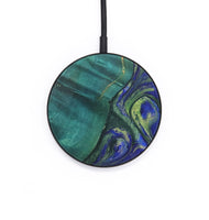 Circle Wood+Resin Wireless Charger - Whitney (Purple, 692703)