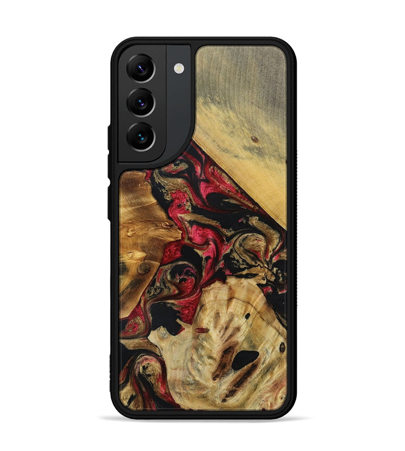 Galaxy S22 Plus Wood+Resin Phone Case - Jackie (Mosaic, 692891)