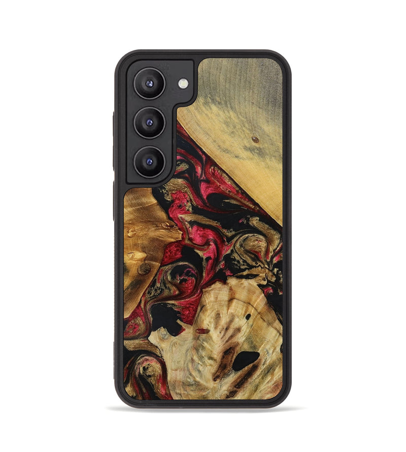 Galaxy S23 Wood+Resin Phone Case - Jackie (Mosaic, 692891)