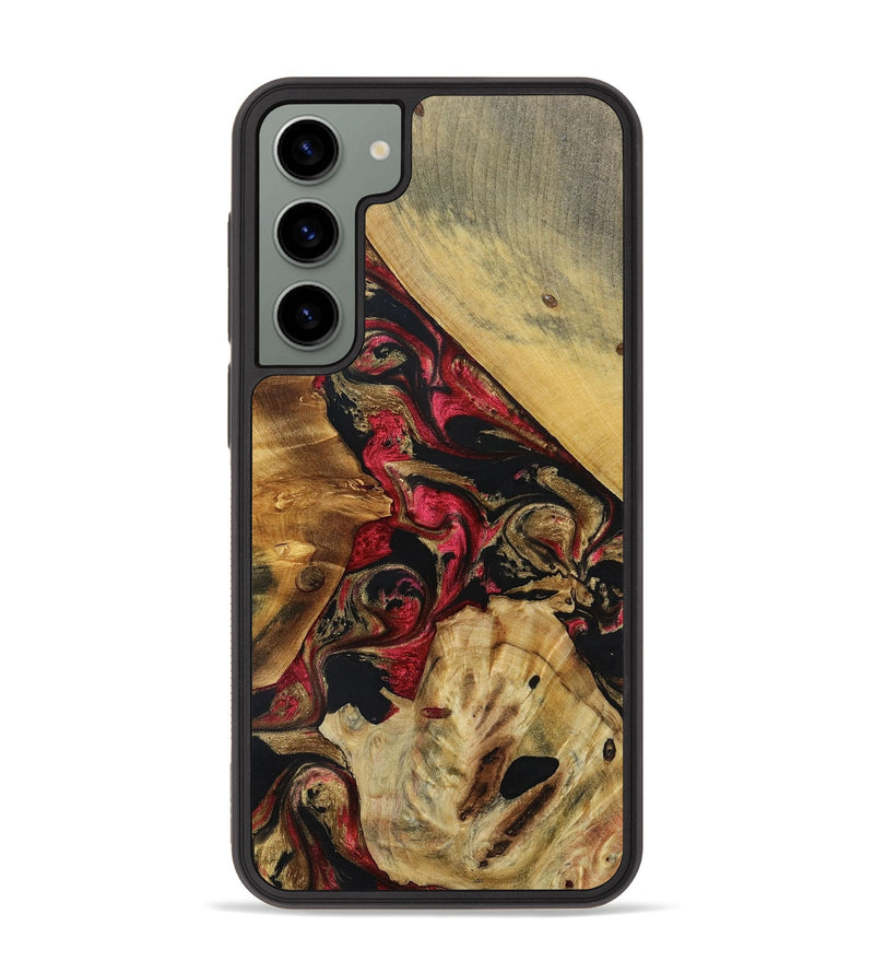Galaxy S23 Plus Wood+Resin Phone Case - Jackie (Mosaic, 692891)
