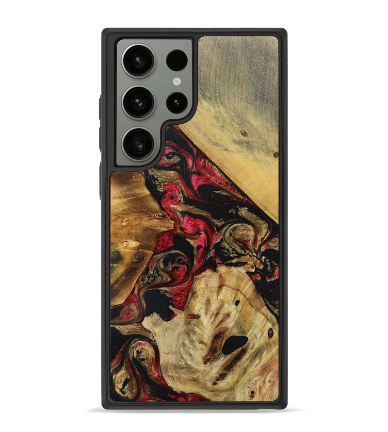 Galaxy S23 Ultra Wood+Resin Phone Case - Jackie (Mosaic, 692891)