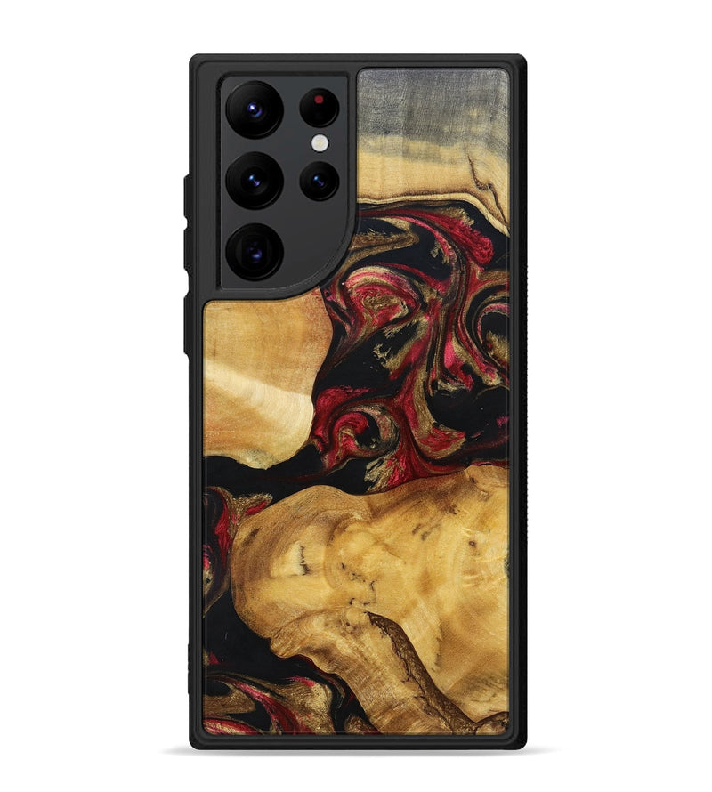 Galaxy S22 Ultra Wood+Resin Phone Case - Colson (Mosaic, 692897)