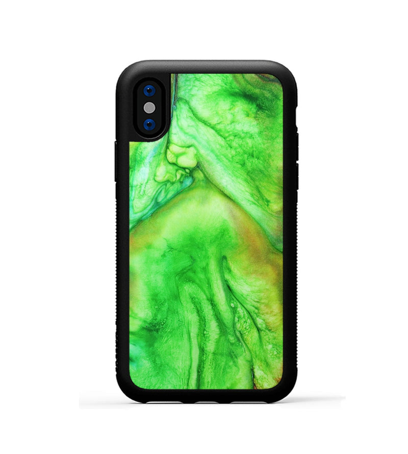 iPhone Xs ResinArt Phone Case - Kaylie (Watercolor, 692955)
