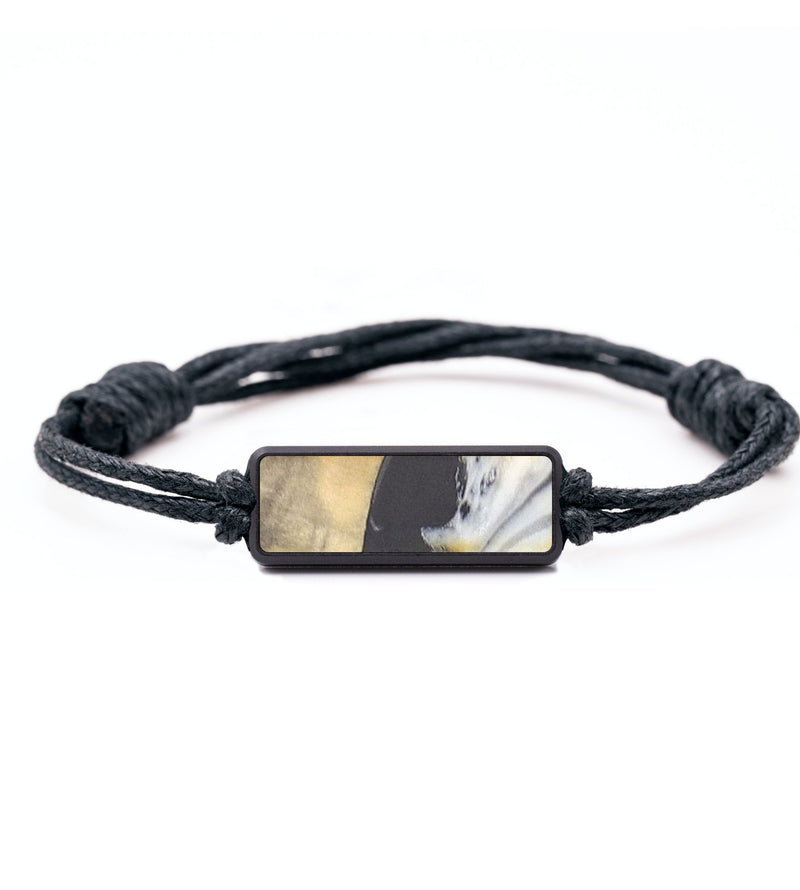 Classic Wood+Resin Bracelet - Nova (Black & White, 693011)