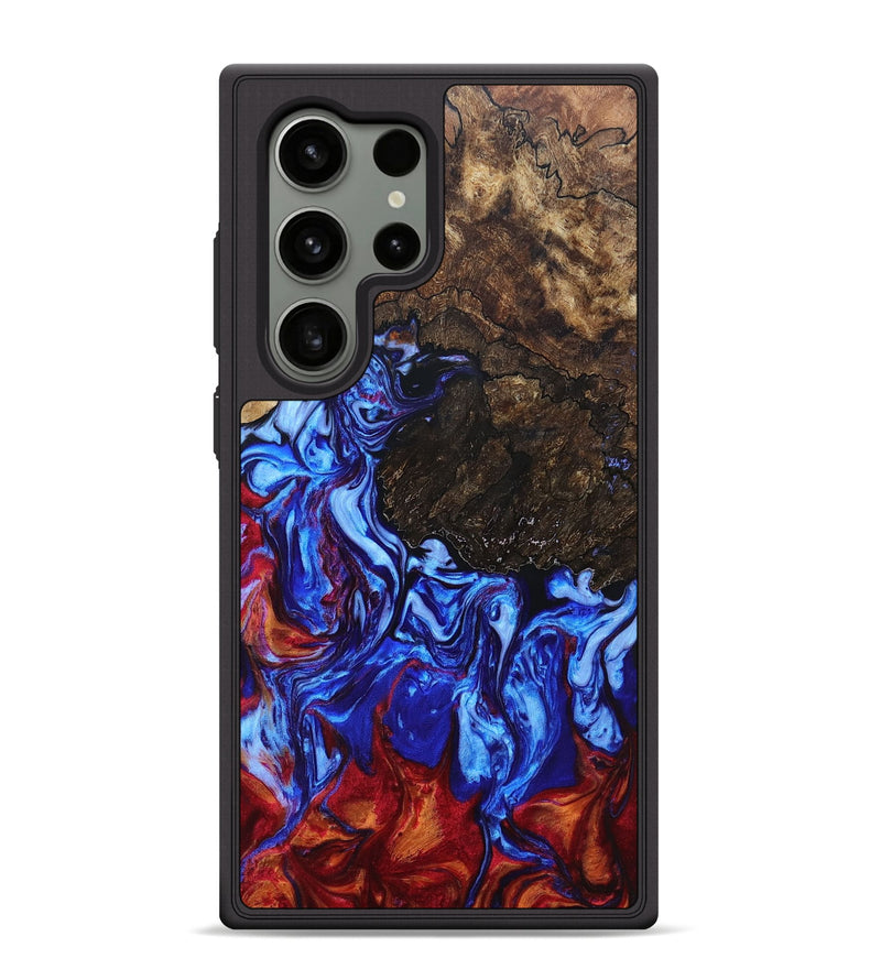 Galaxy S24 Ultra Wood+Resin Phone Case - Jazmine (Fire & Ice, 693072)