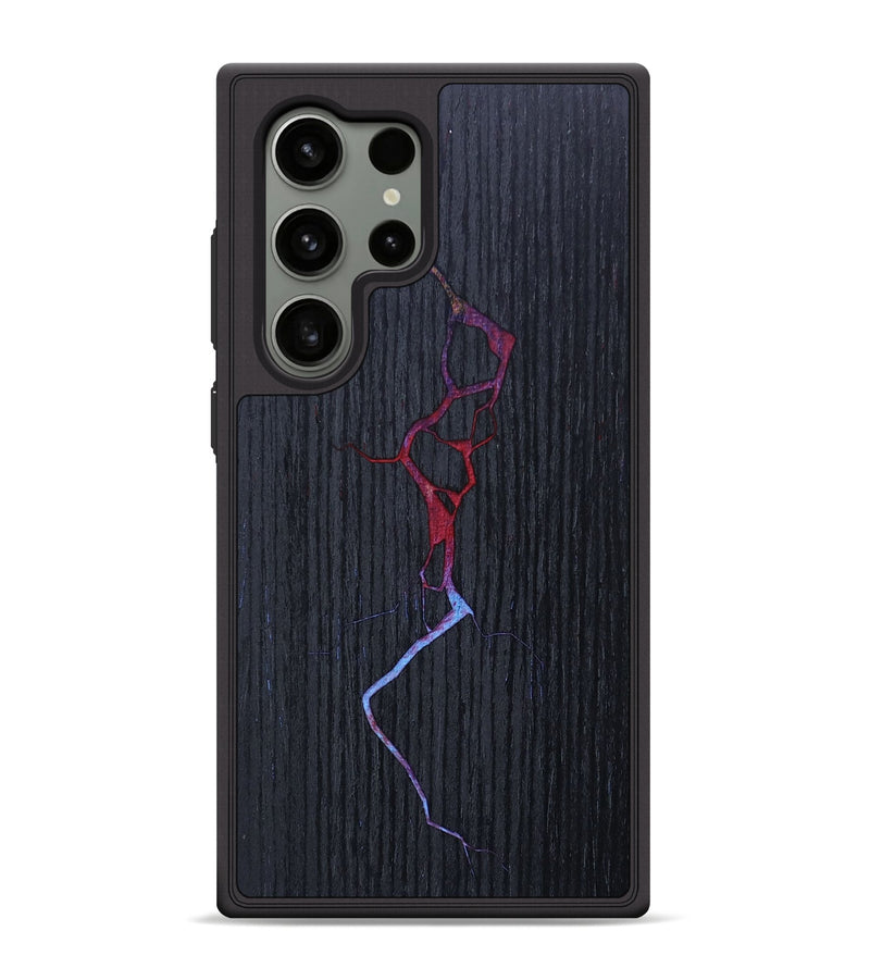 Galaxy S24 Ultra Wood+Resin Phone Case - Kamryn (Fire & Ice, 693110)