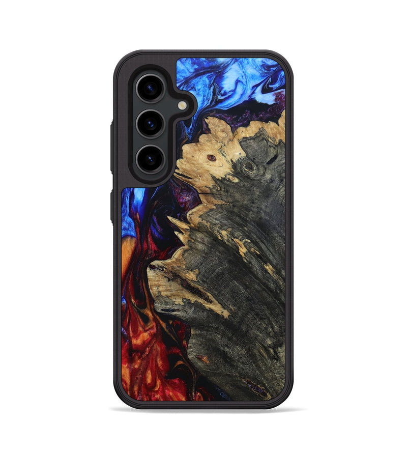 Galaxy S24 Wood+Resin Phone Case - Colson (Fire & Ice, 693122)