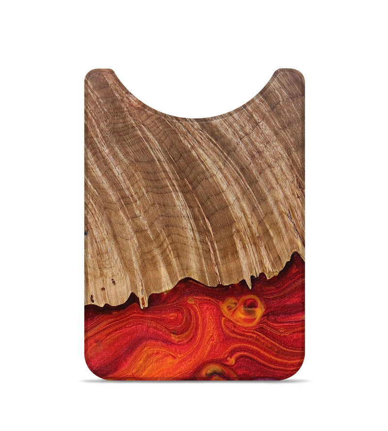 Live Edge Wood+Resin Wallet - Ayden (Fire & Ice, 693286)
