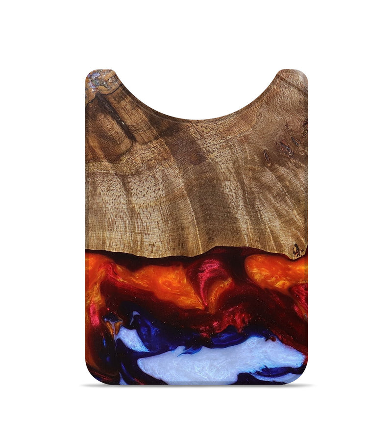 Live Edge Wood+Resin Wallet - Lara (Fire & Ice, 693288)
