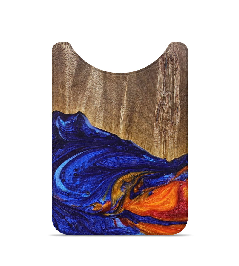 Live Edge Wood+Resin Wallet - Lindsay (Fire & Ice, 693291)