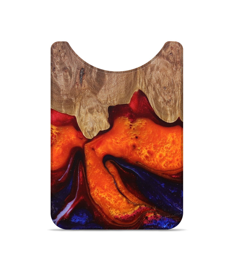 Live Edge Wood+Resin Wallet - Naomi (Fire & Ice, 693296)