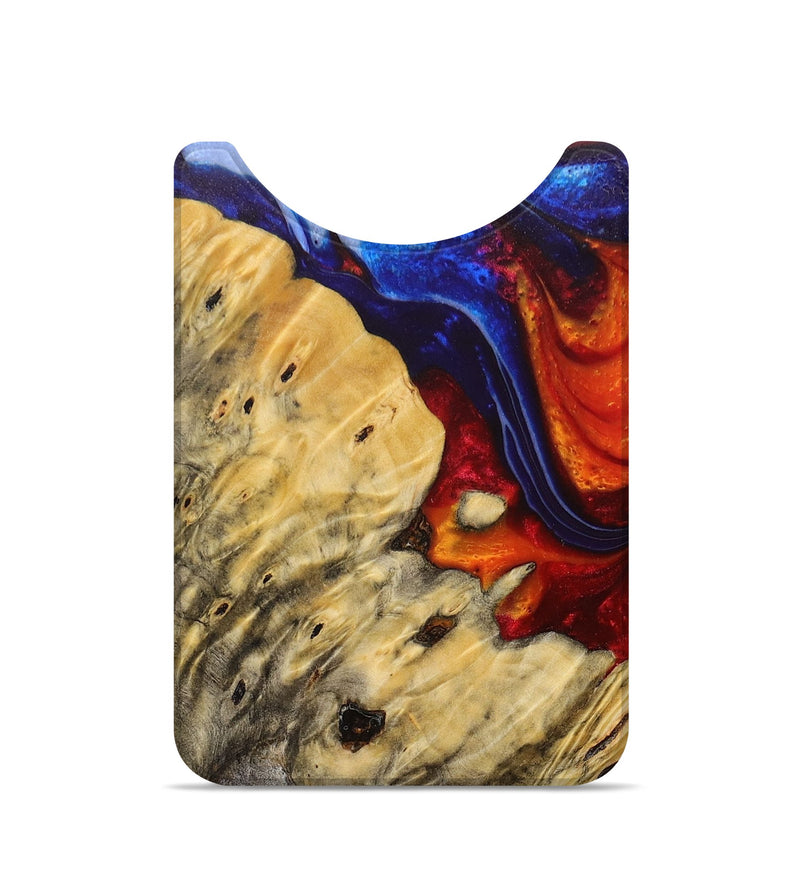 Live Edge Wood+Resin Wallet - Deneen (Fire & Ice, 693297)