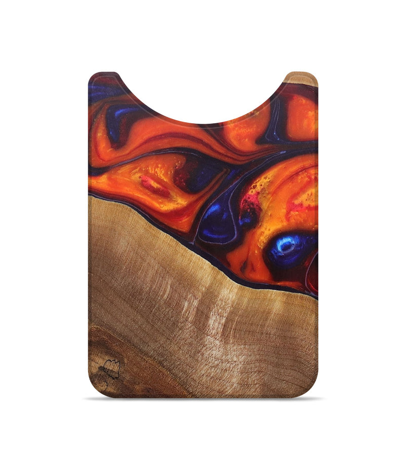 Live Edge Wood+Resin Wallet - Kathi (Fire & Ice, 693299)