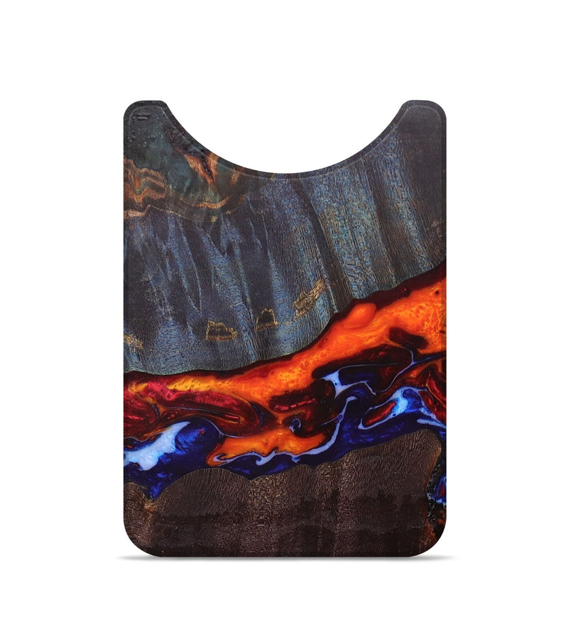 Live Edge Wood+Resin Wallet - Clint (Fire & Ice, 693301)