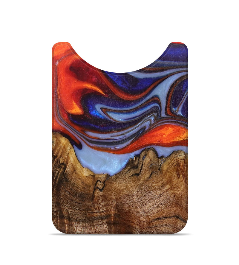 Live Edge Wood+Resin Wallet - Timmy (Fire & Ice, 693311)