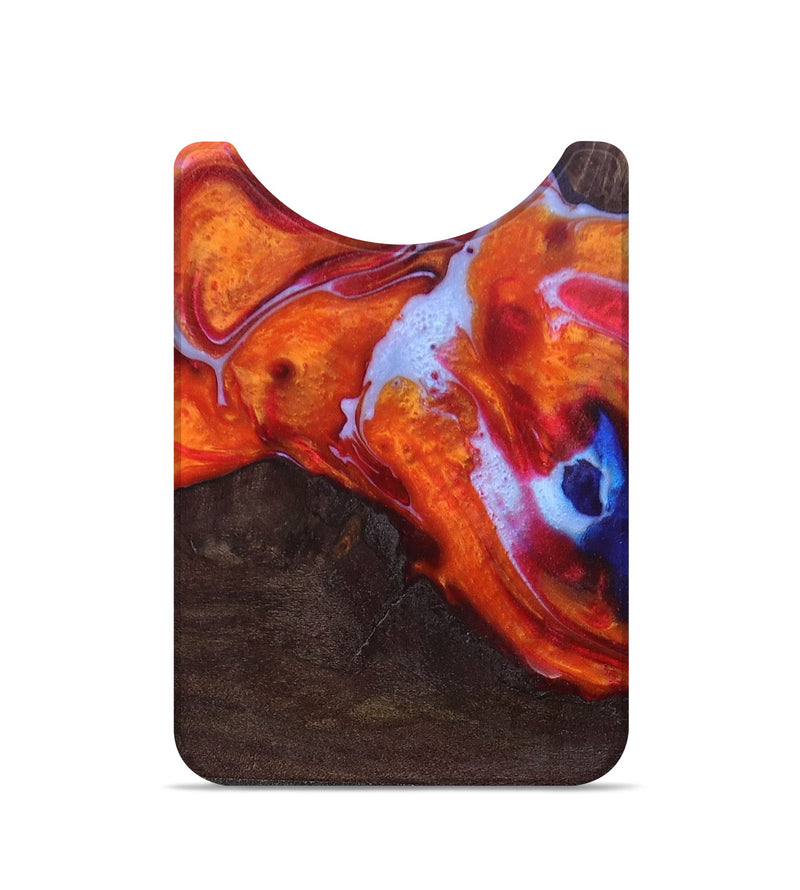 Live Edge Wood+Resin Wallet - Bobby (Fire & Ice, 693312)