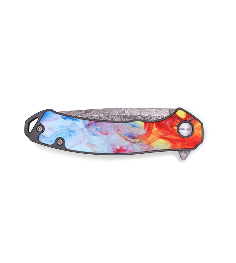 EDC ResinArt Pocket Knife - Parker (Fire & Ice, 693359)