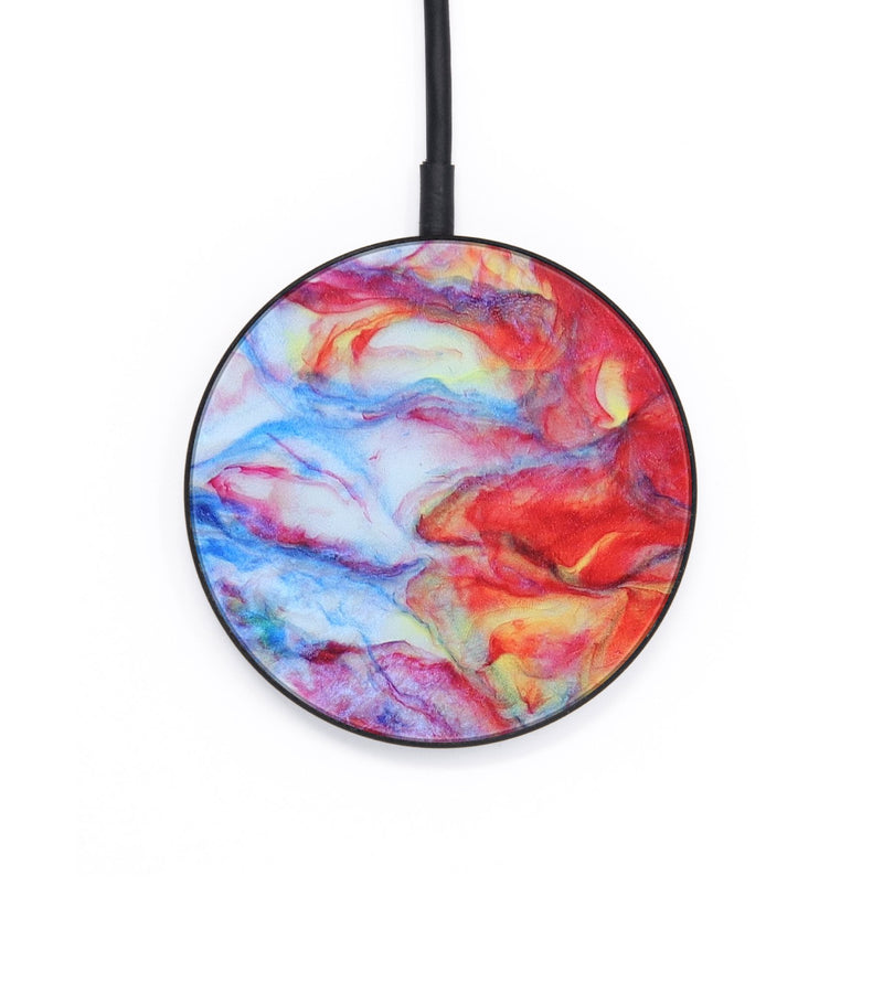 Circle Wood+Resin Wireless Charger - Finn (Fire & Ice, 693368)