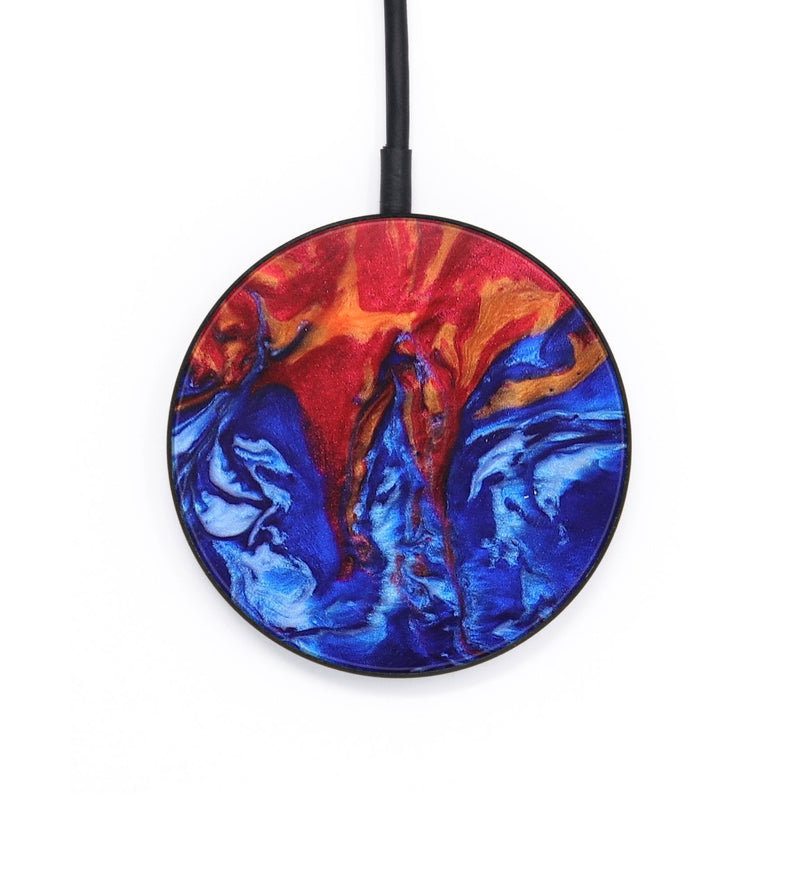 Circle Wood+Resin Wireless Charger - Sheri (Fire & Ice, 693369)