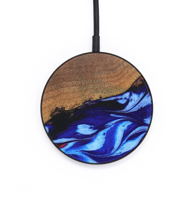 Circle Wood+Resin Wireless Charger - Sofia (Fire & Ice, 693370)