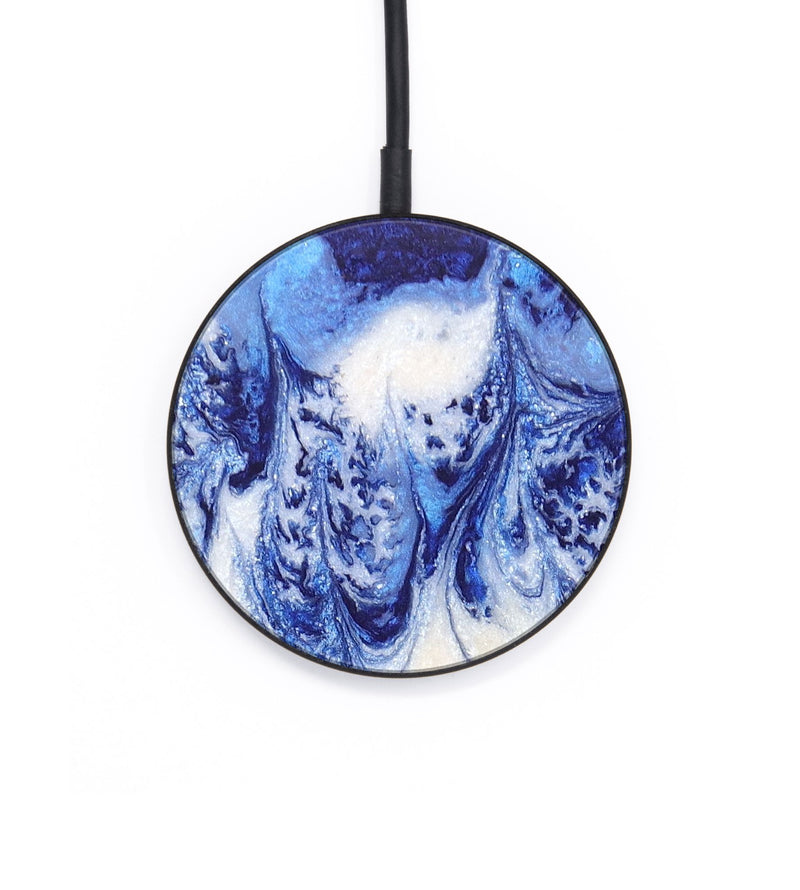 Circle Wood+Resin Wireless Charger - Seth (Fire & Ice, 693374)