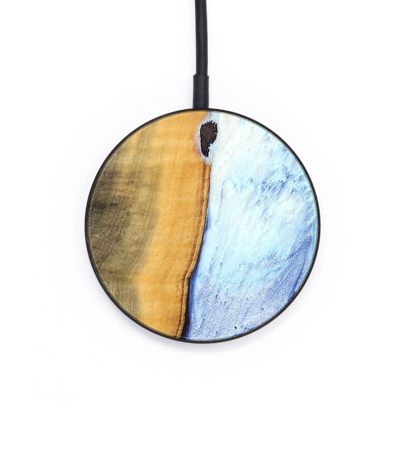 Circle Wood+Resin Wireless Charger - Declan (Fire & Ice, 693377)