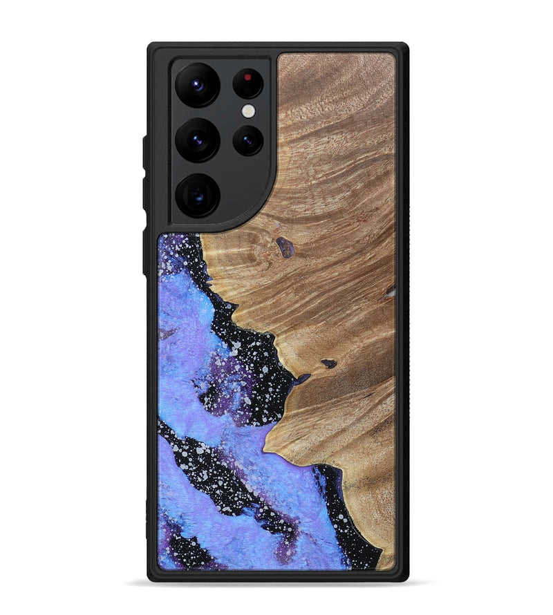 Galaxy S22 Ultra Wood+Resin Phone Case - Aubrey (Cosmos, 693386)