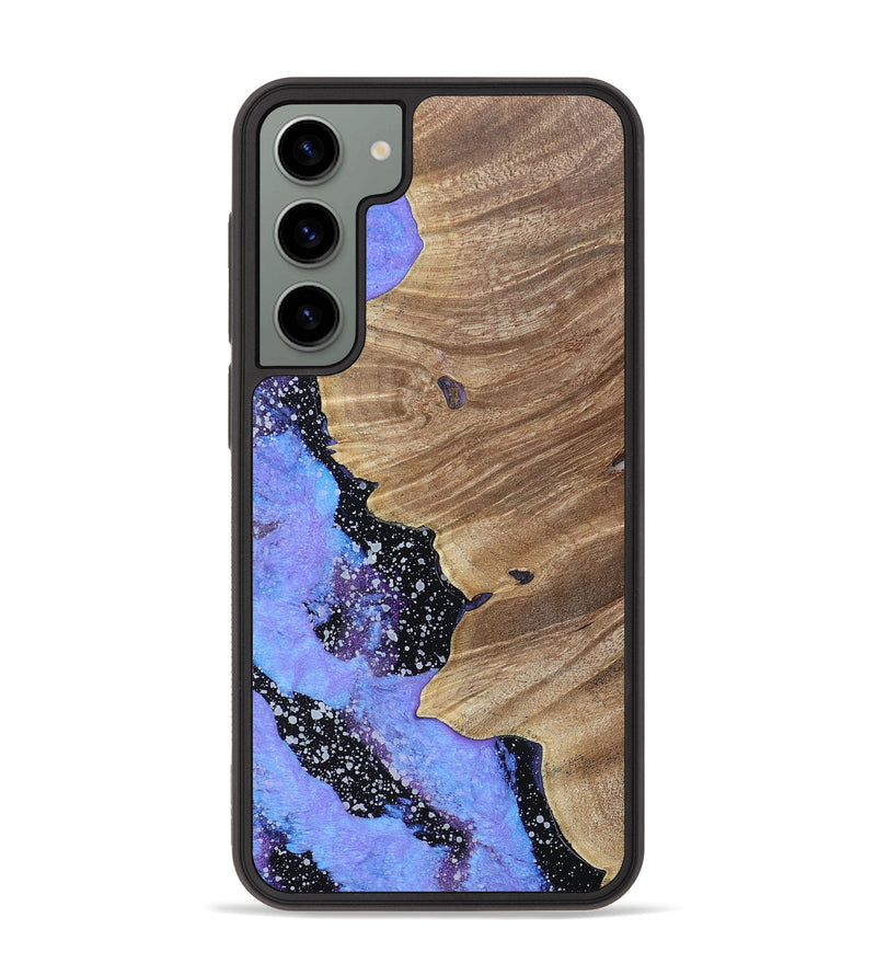 Galaxy S23 Plus Wood+Resin Phone Case - Aubrey (Cosmos, 693386)