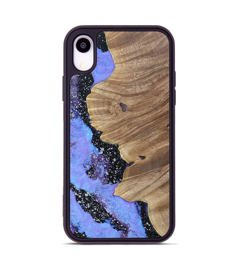 iPhone Xr Wood+Resin Phone Case - Aubrey (Cosmos, 693386)