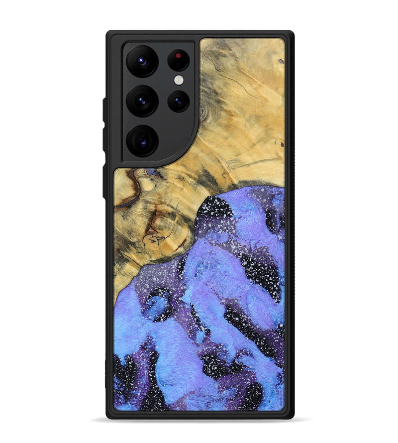 Galaxy S22 Ultra Wood+Resin Phone Case - Harper (Cosmos, 693389)