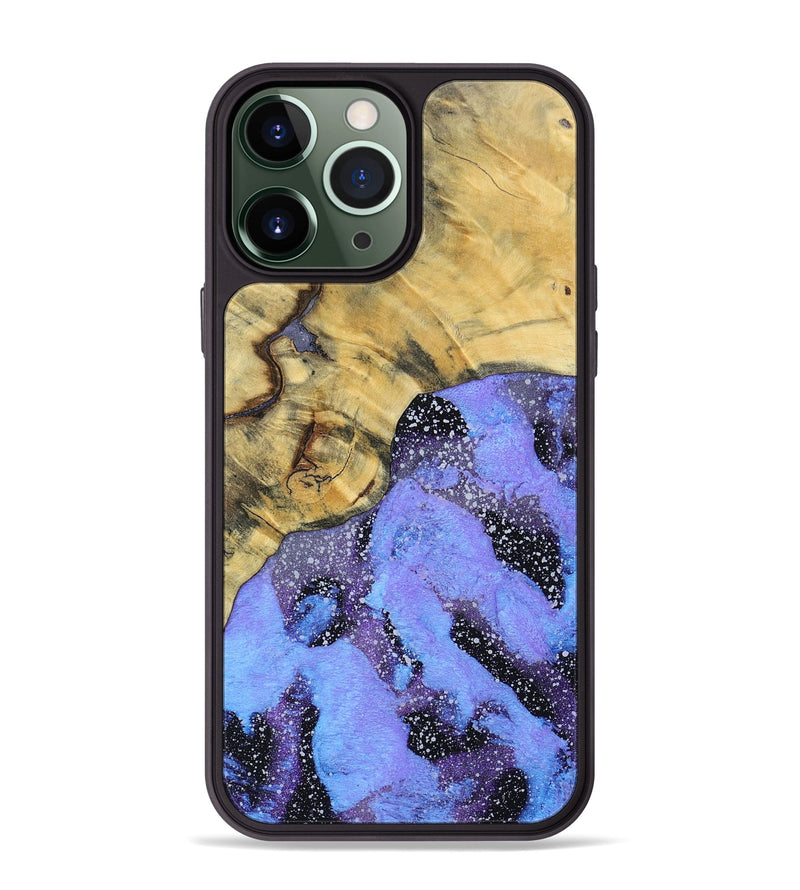 iPhone 13 Pro Max Wood+Resin Phone Case - Harper (Cosmos, 693389)