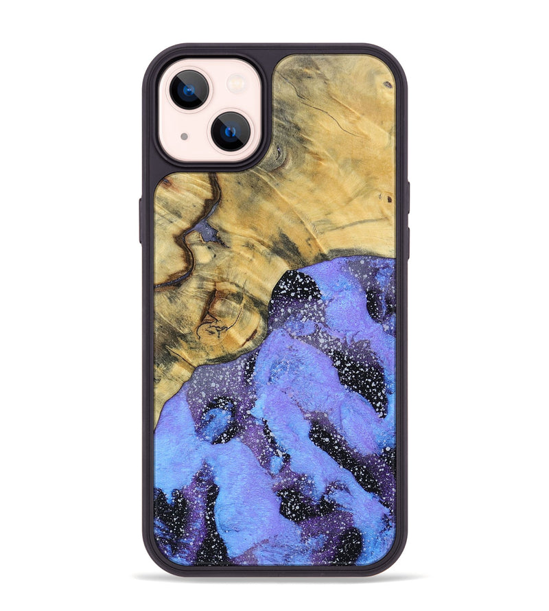 iPhone 14 Plus Wood+Resin Phone Case - Harper (Cosmos, 693389)