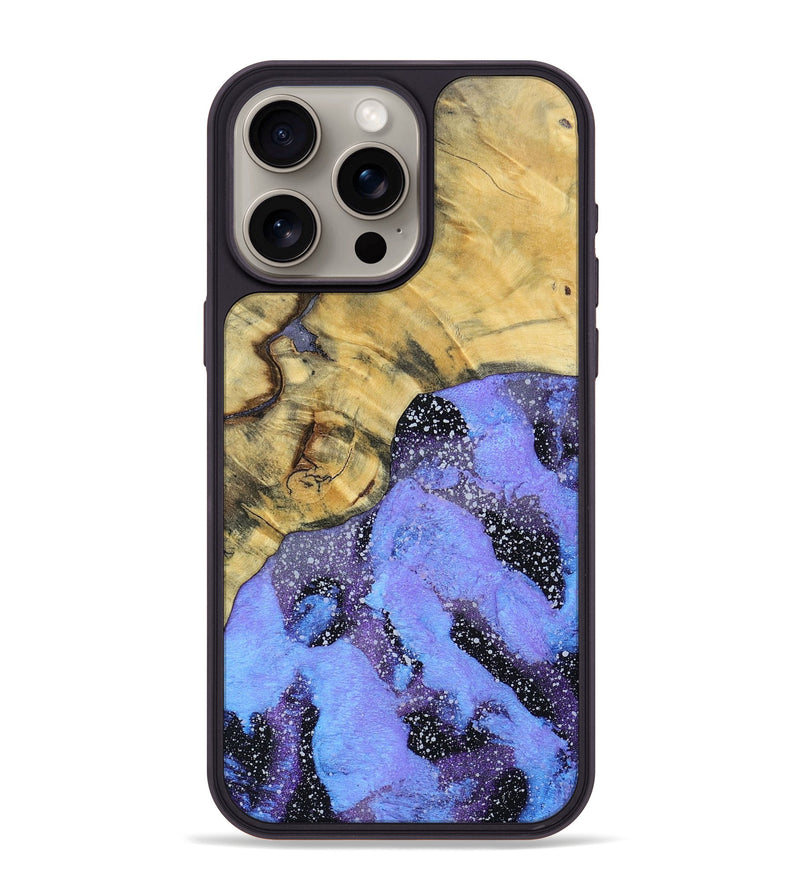iPhone 15 Pro Max Wood+Resin Phone Case - Harper (Cosmos, 693389)