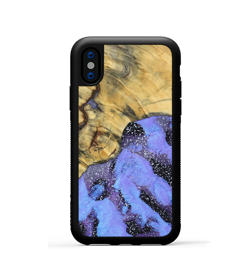 iPhone Xs Wood+Resin Phone Case - Harper (Cosmos, 693389)