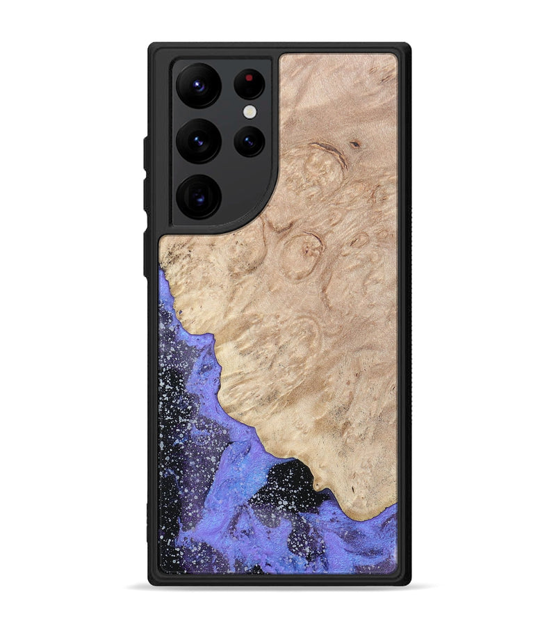 Galaxy S22 Ultra Wood+Resin Phone Case - Tara (Cosmos, 693402)