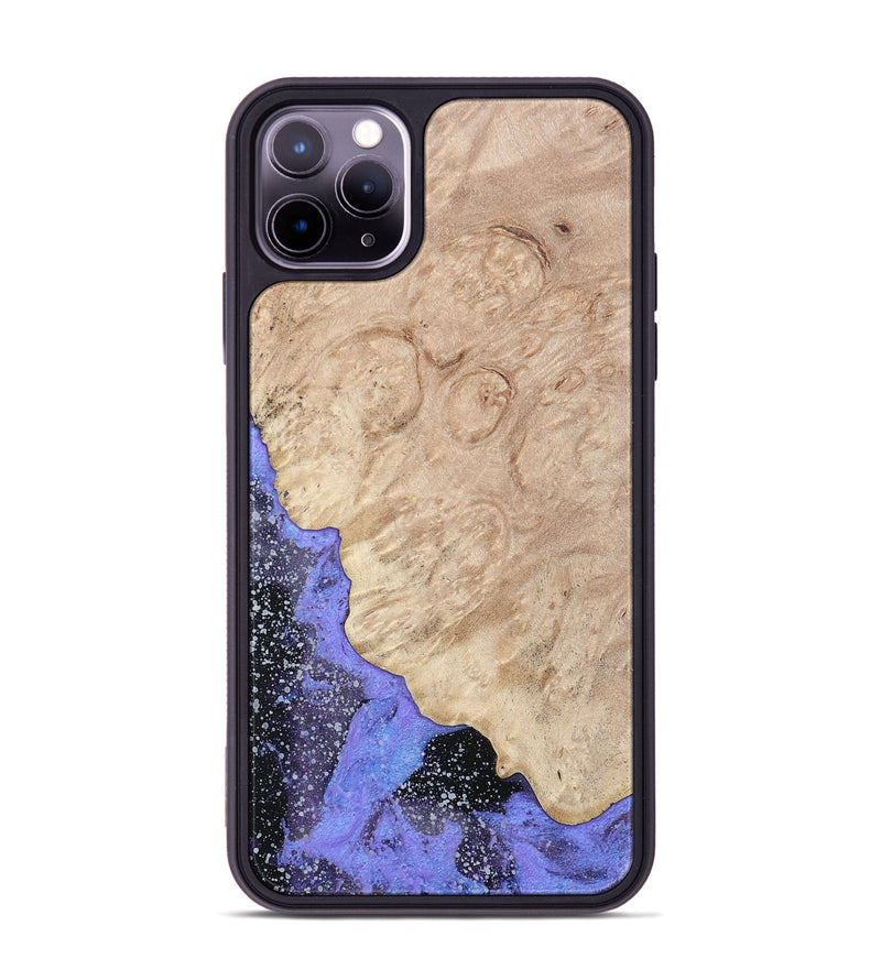 iPhone 11 Pro Max Wood+Resin Phone Case - Tara (Cosmos, 693402)