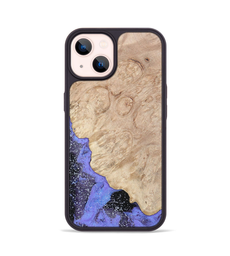 iPhone 14 Wood+Resin Phone Case - Tara (Cosmos, 693402)