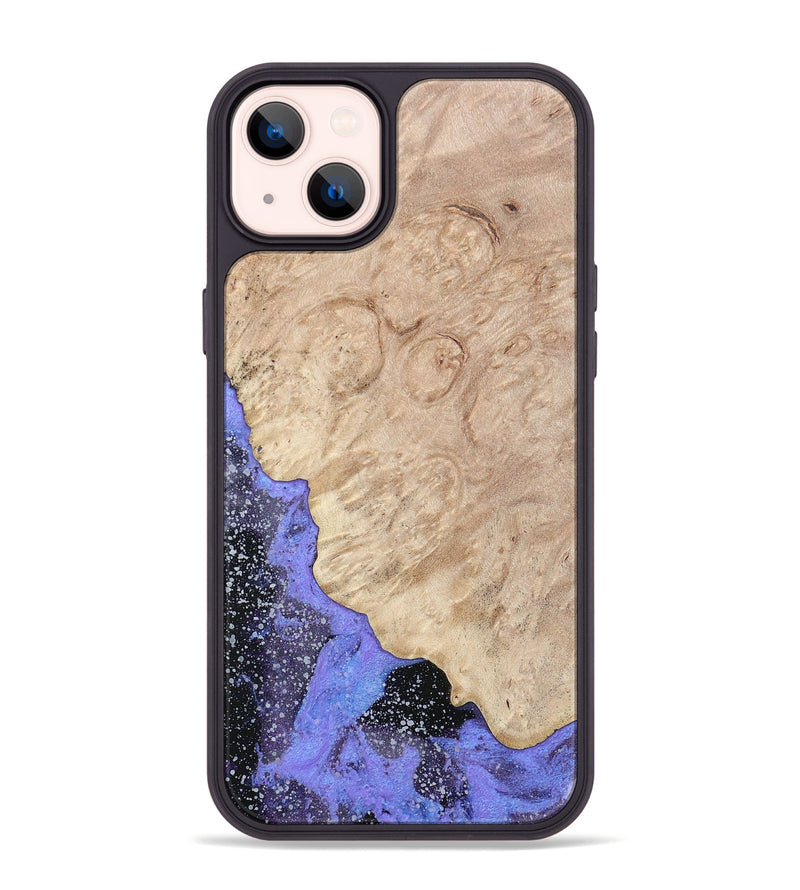 iPhone 14 Plus Wood+Resin Phone Case - Tara (Cosmos, 693402)