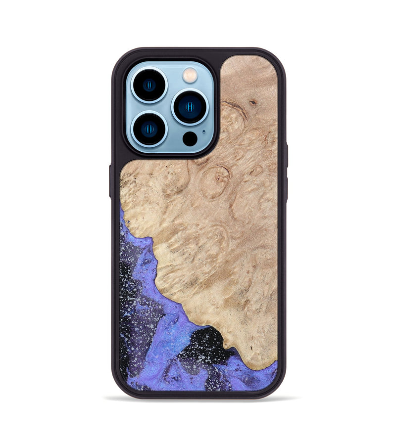 iPhone 14 Pro Wood+Resin Phone Case - Tara (Cosmos, 693402)