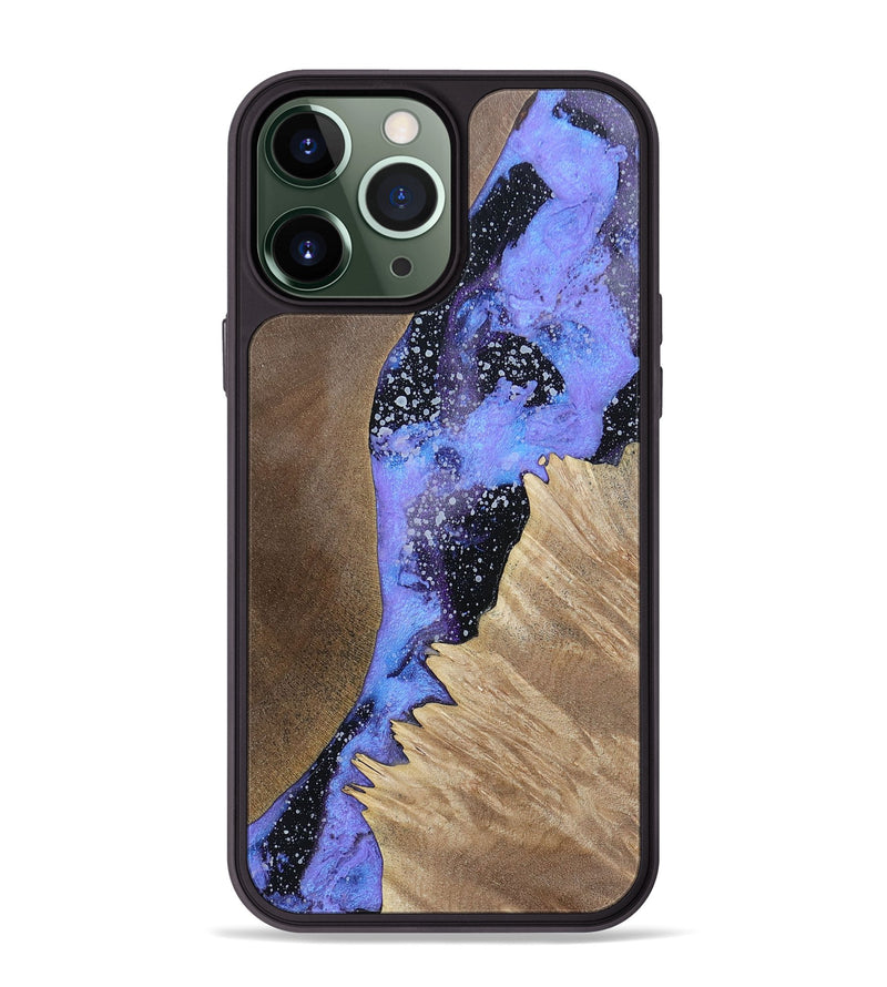 iPhone 13 Pro Max Wood+Resin Phone Case - Velma (Cosmos, 693412)