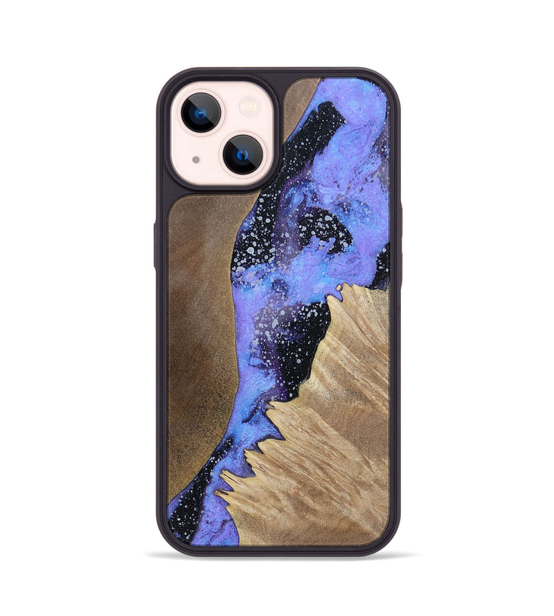 iPhone 14 Wood+Resin Phone Case - Velma (Cosmos, 693412)