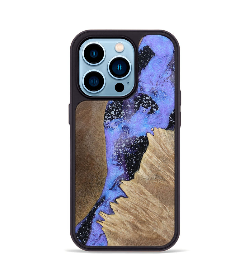 iPhone 14 Pro Wood+Resin Phone Case - Velma (Cosmos, 693412)