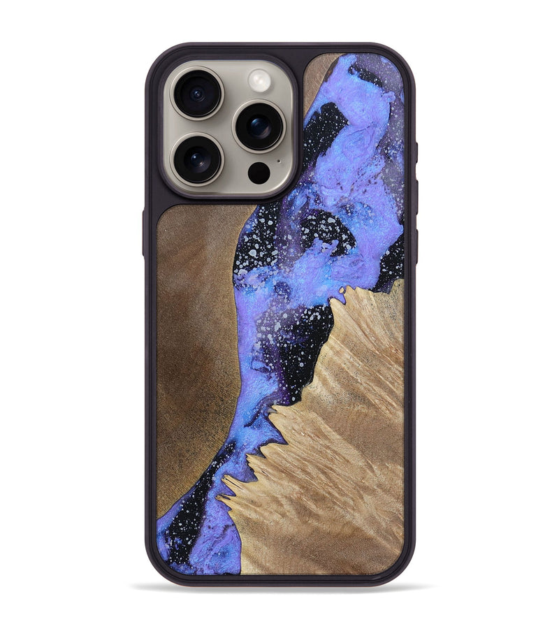iPhone 15 Pro Max Wood+Resin Phone Case - Velma (Cosmos, 693412)